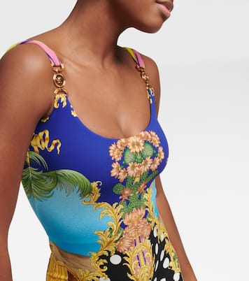 Medusa Palm Springs flared jumpsuit | Versace