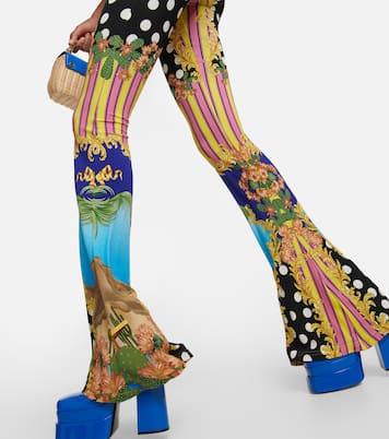 Medusa Palm Springs flared jumpsuit | Versace