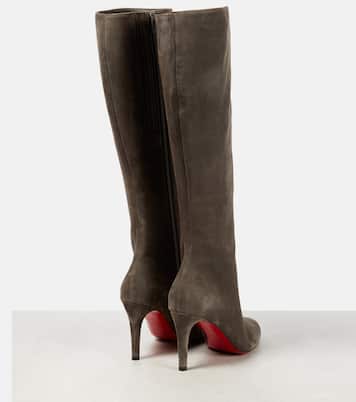 Stiefel Pumppie Botta aus Veloursleder | Christian Louboutin