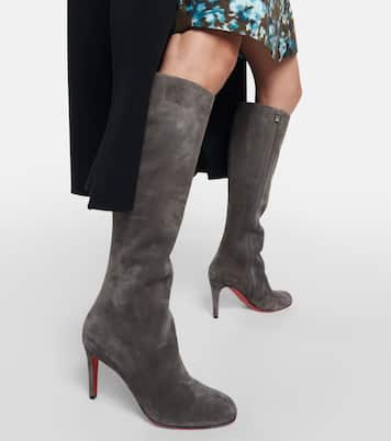 Stiefel Pumppie Botta aus Veloursleder | Christian Louboutin