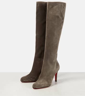 Stiefel Pumppie Botta aus Veloursleder | Christian Louboutin