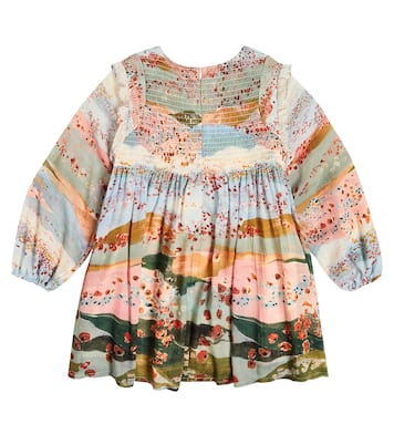 Printed cotton dress | Chloé Kids