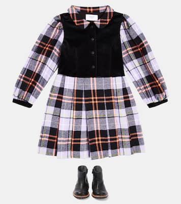 Checked cotton dress | Paade Mode