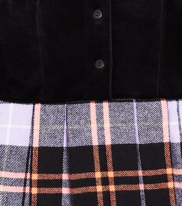 Checked cotton dress | Paade Mode