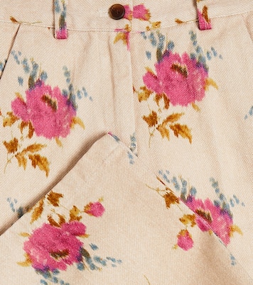 Pantaloni Tatum in cotone a pieghe | Morley