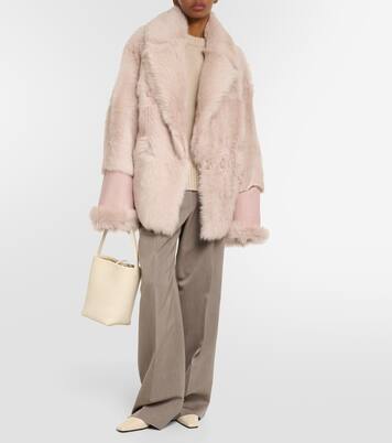 Jacke aus Shearling | Blancha