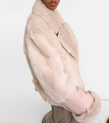 Jacke aus Shearling | Blancha