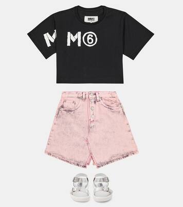 Denim shorts | MM6 Maison Margiela Kids