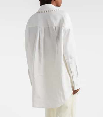 Camisa oversized de lino | Bottega Veneta