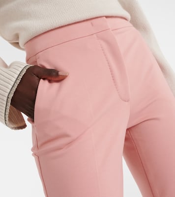 Schmale Cropped-Hose Pegno aus Jersey | Max Mara
