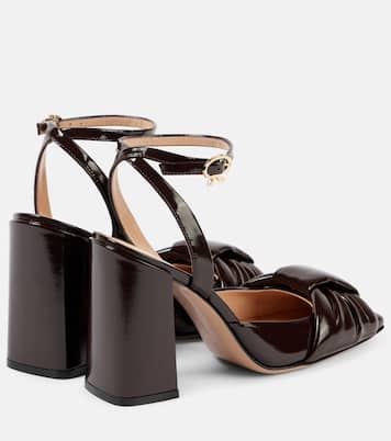 90 patent leather sandals | Gianvito Rossi