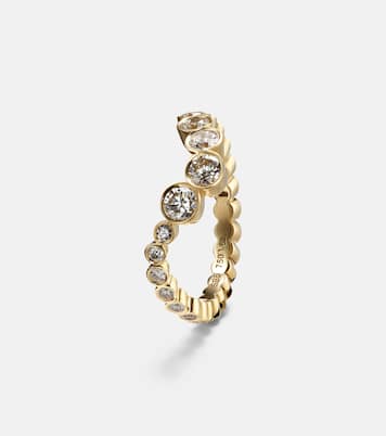 Ring Ensemble Ocean aus 18kt Gelbgold mit Diamanten | Sophie Bille Brahe