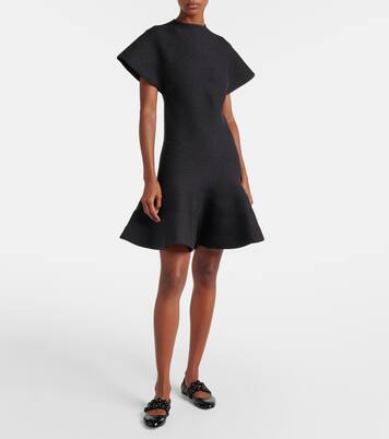 Vestido corto de mezcla de lana | Alaïa