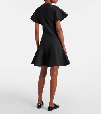 Vestido corto de mezcla de lana | Alaïa