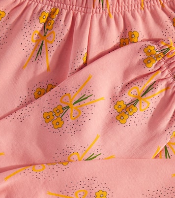 Winter Flowers cotton sweatpants | Mini Rodini