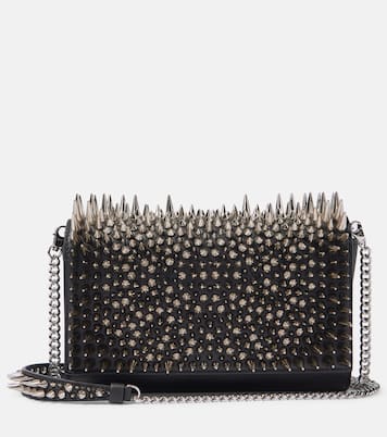 Paloma spiked leather clutch | Christian Louboutin