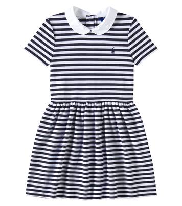 Robe rayée à logo | Polo Ralph Lauren Kids