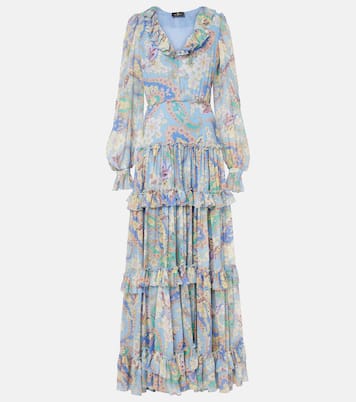 Floral silk gown | Etro