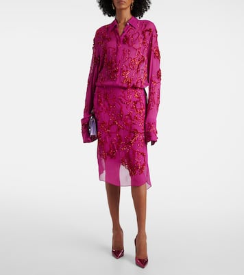 Pumps Miss Z 100 in pelle metallizzata | Christian Louboutin