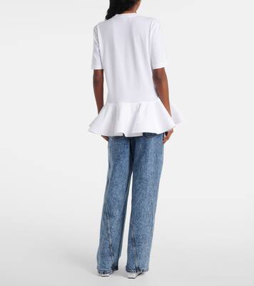 Top aus Baumwoll-Jersey | Alaïa