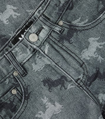 Aiden jacquard straight jeans | Molo