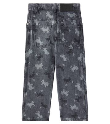 Aiden jacquard straight jeans | Molo