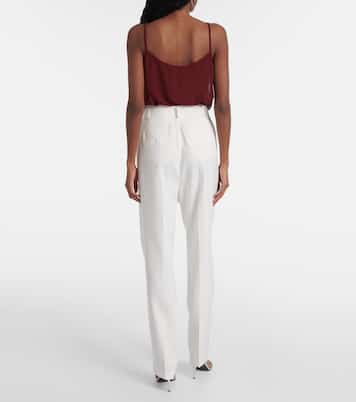 Gerade High-Rise-Hose Bea | The Frankie Shop