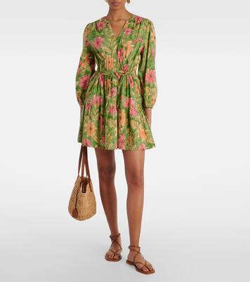 Robe en coton à fleurs | Velvet