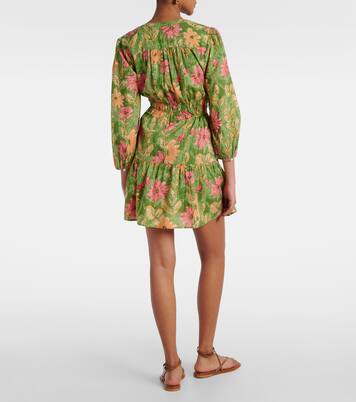 Robe en coton à fleurs | Velvet