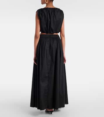 Crop top Inamorata en mezcla de algodón | Adriana Degreas