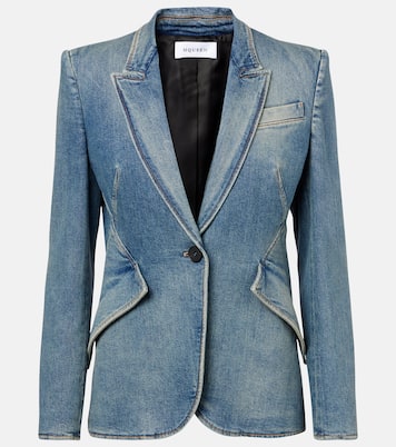 Denim blazer | McQueen
