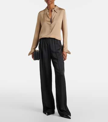 Hemd aus Satin | Vince