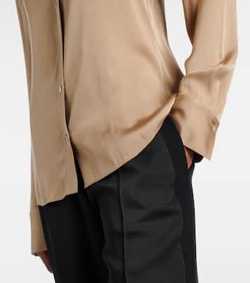 Hemd aus Satin | Vince