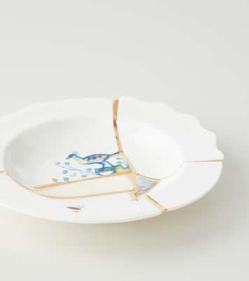 Kintsugi soup plate by Marcantonio Raimondi Malerba | Seletti