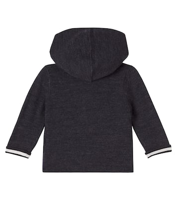 Baby Alexandros wool zip-up sweater | Bonpoint