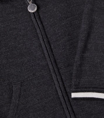 Baby Alexandros wool zip-up sweater | Bonpoint
