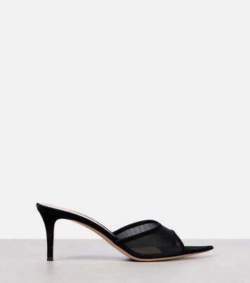 70 organza mules | Gianvito Rossi