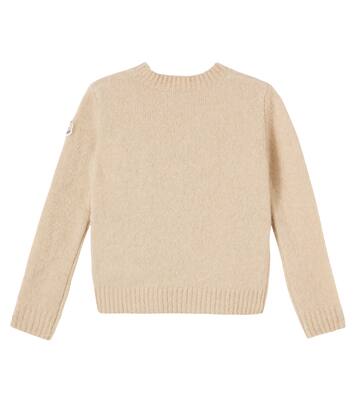Logo wool-blend sweater | Moncler Enfant