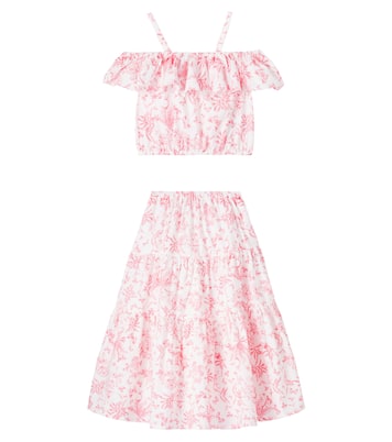 Set top et jupe imprimés en coton | Tartine et Chocolat