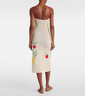 Robe de plage Adeline en crochet de coton | Staud