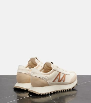Pacey2 suede-trimmed sneakers | Moncler