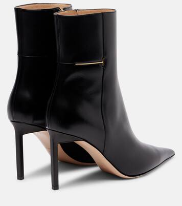 Julianne 85 leather ankle boots | Tom Ford