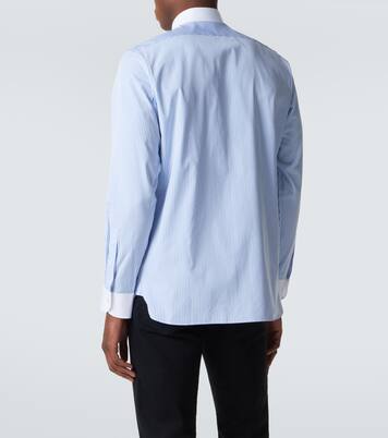 Striped cotton poplin shirt | Tom Ford