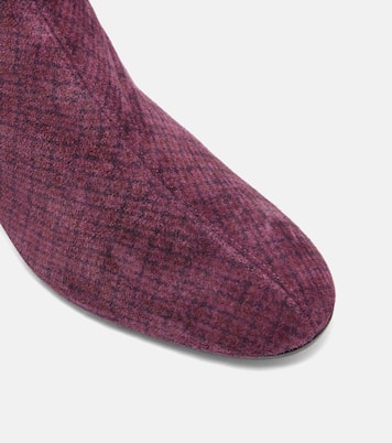 Saint Honoré 50 suede knee-high boots | Aquazzura