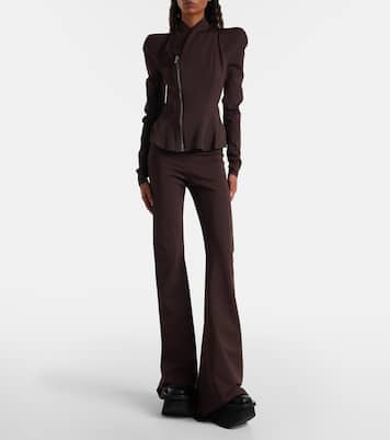 Bottines Factory à plateforme en cuir | Rick Owens