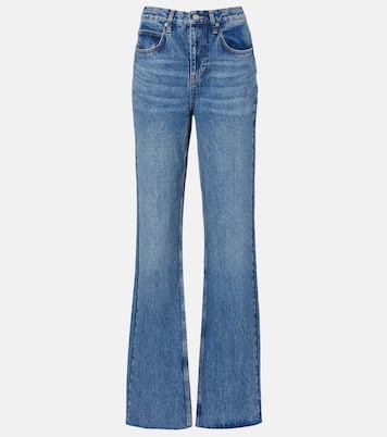 Dalston mid-rise flared jeans | The Frankie Shop