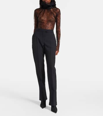 Gerade Hose aus einem Wollgemisch | McQueen