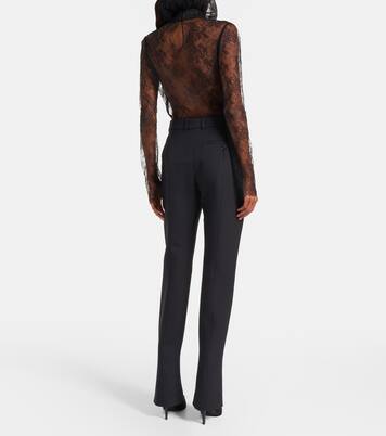 Gerade Hose aus einem Wollgemisch | McQueen