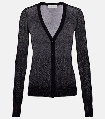 Cotton-blend cardigan | Victoria Beckham