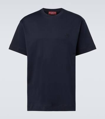 تيشيرت من القطن الجيرسيه Interlocking G | Gucci